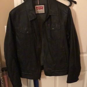 Levi’s Faux Leather Mens Jacket Large